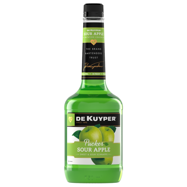 Liqueurs De Kuyper Pucker Sour Apple Schnapps Liqueur hero