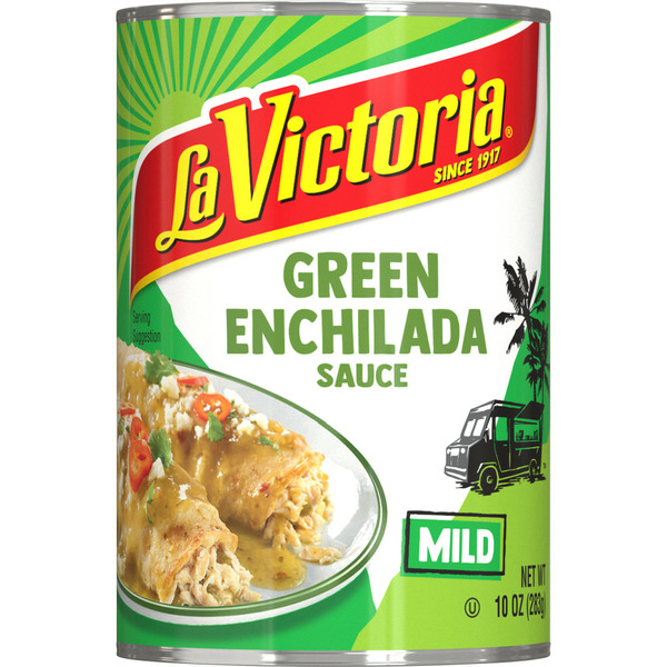 Latino Foods La Victoria Green Enchilada Sauce hero