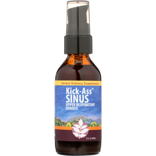 Immunity, Cold & Flu Symptoms WishGarden Herbs Kick-Ass Sinus, Pump Top hero