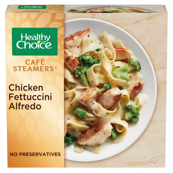 Frozen Meals Healthy Choice Café Steamers Chicken Fettuccini Alfredo Frozen Meal hero