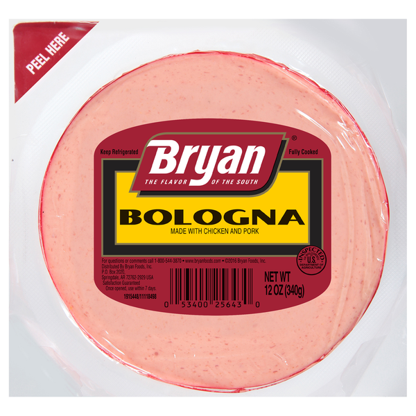 Meat Counter Bryan Meat Bologna hero