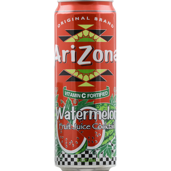 Tea AriZona Fruit Juice Cocktail, Watermelon hero