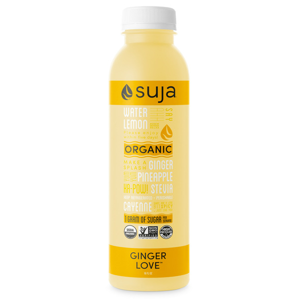 Juice & Nectars Suja Organic Ginger Love Cold-Pressed Juice 16oz. hero