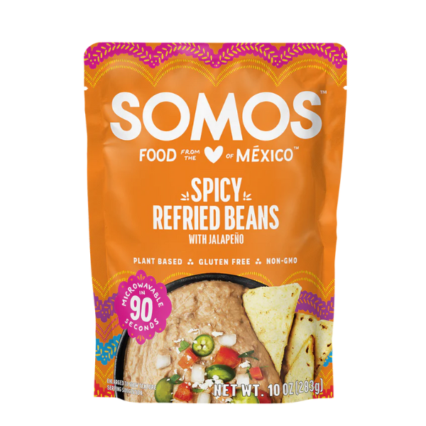 Instant Foods Somos Spicy Refried Beans hero