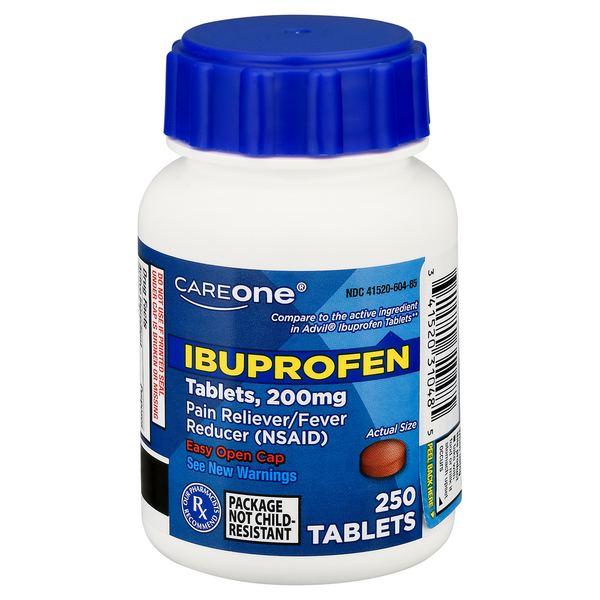 Muscles, Joints & Pain Relief CareOne Ibuprofen Tablets 200 mg hero