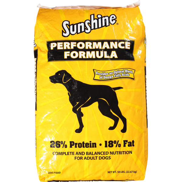 Dog Food & Care Sunshine Dog Food, Performance Formula, Adult hero