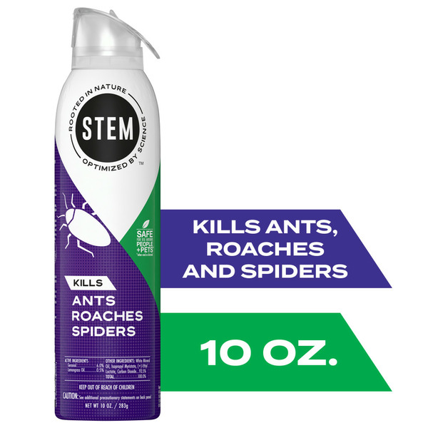 Garden Stem Kills Ants, Roaches and Spiders Bug Spray, plant-based active ingredient hero