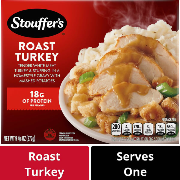 Frozen Meals Stouffer's Roast Turkey hero