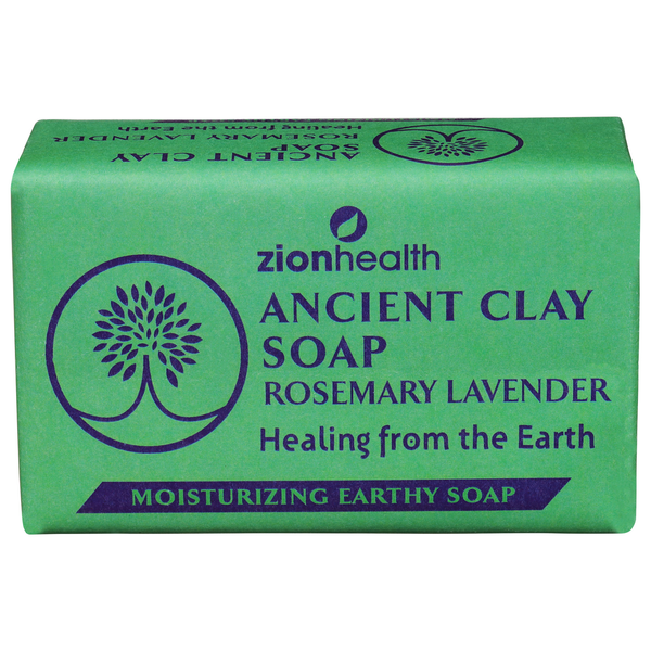 Body Lotions & Soap Zion Health Soap, Ancient Clay, Rosemary Lavender hero