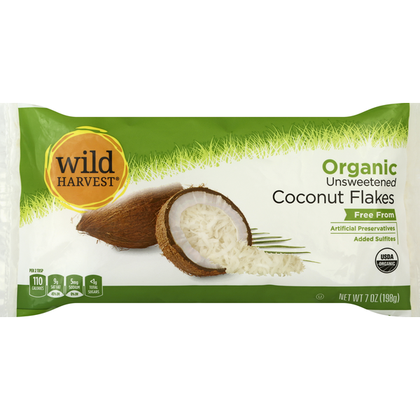 Cereal Wild Harvest Coconut Flakes, Organic, Unsweetened hero