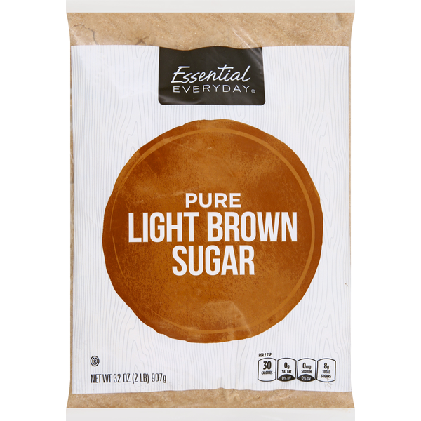 Baking Ingredients Essential Everyday Sugar, Light Brown, Pure hero