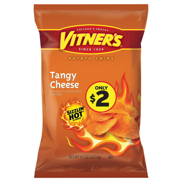 Vitner's Potato Chips, Tangy Cheese hero