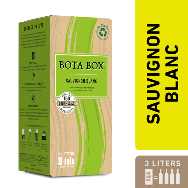 Sauvignon Blanc Bota Box Sauvignon Blanc White Wine, 3 L hero