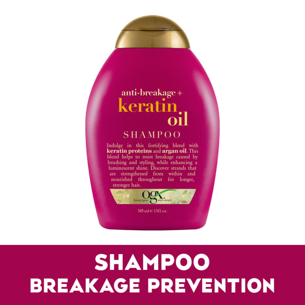 Hair Care OGX Anti-Breakage + Keratin Oil Fortifying Shampoo hero