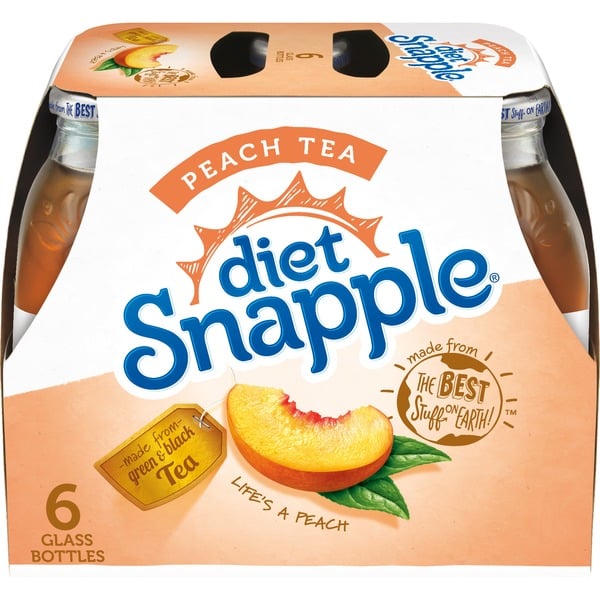 Tea Snapple Diet Peach Tea hero