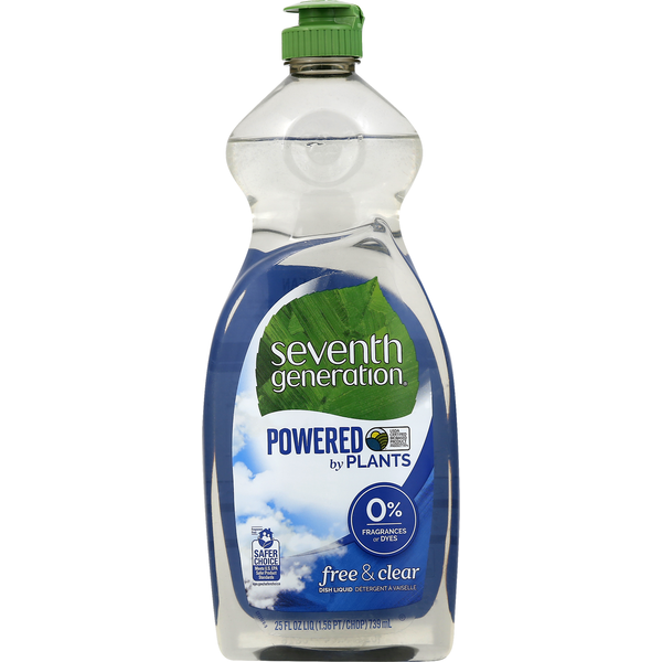 Dish Detergents Seventh Generation Dish Liquid Soap Free & Clear hero