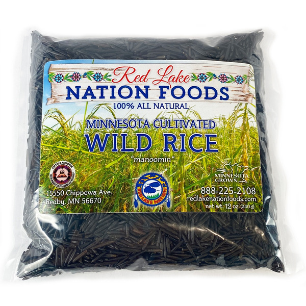 Grains, Rice & Dried Goods Red Lake Nation Poly Bag Minn Cultivated Wild Rice hero