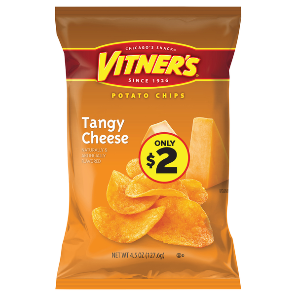 Vitner's Potato Chips, Tangy Cheese hero