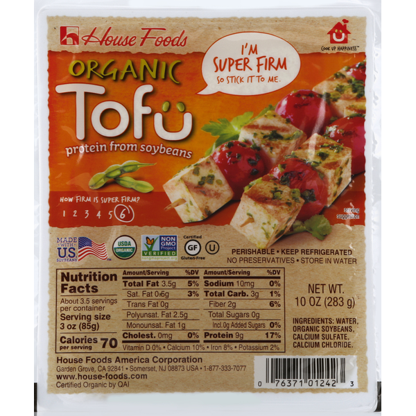 Soy & Lactose-Free House Foods Tofu, Organic hero