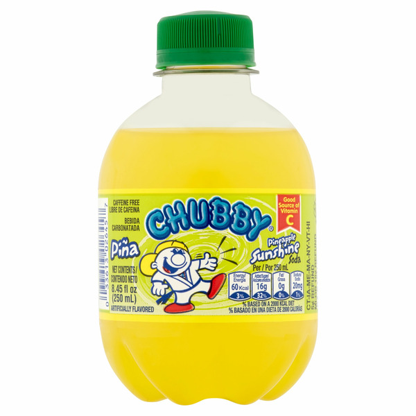 Soft Drinks Chubby Pineapple Sunshine Soda hero