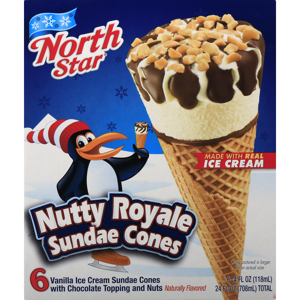 Ice Cream & Ice North Star Sundae Cones, Nutty Royale hero