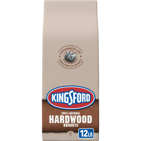 More Household Kingsford Charcoal Hardwood Briquettes, 100% Natural Hardwood For Grilling hero