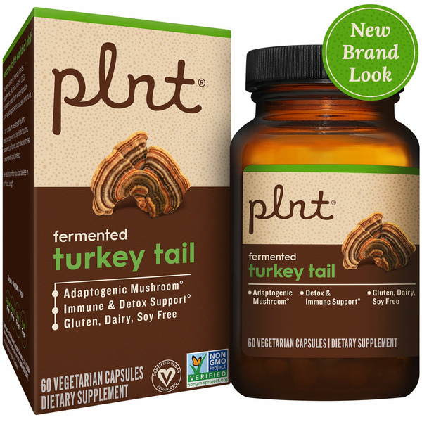 Plnt Fermented Turkey Tail Capsules hero