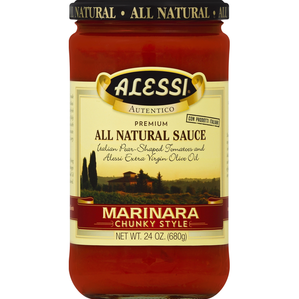 Pasta Sauce Alessi Marinara Sauce hero