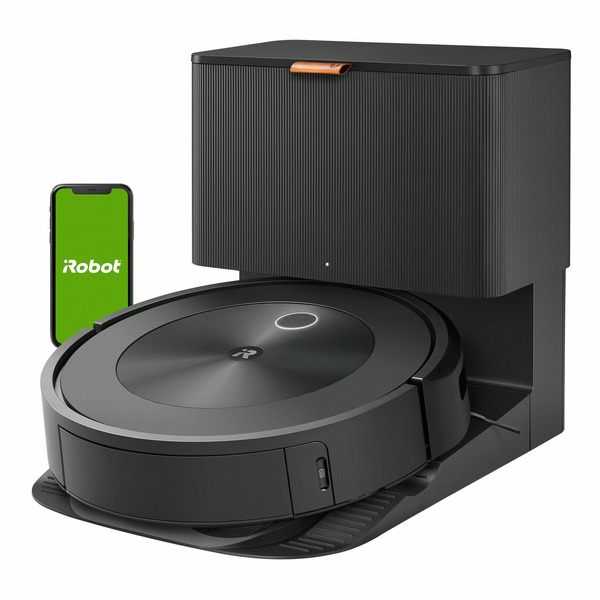 Small Appliances iRobot Roomba j8+ (8550) Wi-Fi Connected Self-Emptying Robot Vacuum hero