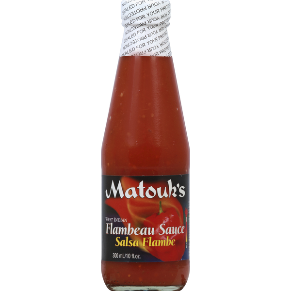 Marinades & Meat Preparation Matouk's Flambeau Sauce, West Indian, Salsa Flambe hero