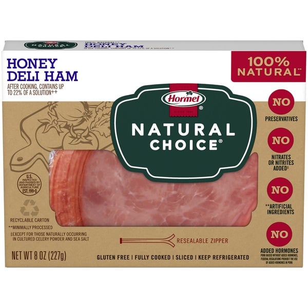 Lunch Meat Natural Choice Honey Deli Ham hero