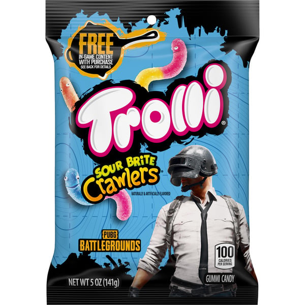 Candy, Chocolate & Gum Trolli Gummi Candy, Sour Brite Crawlers, Halo Infinite hero