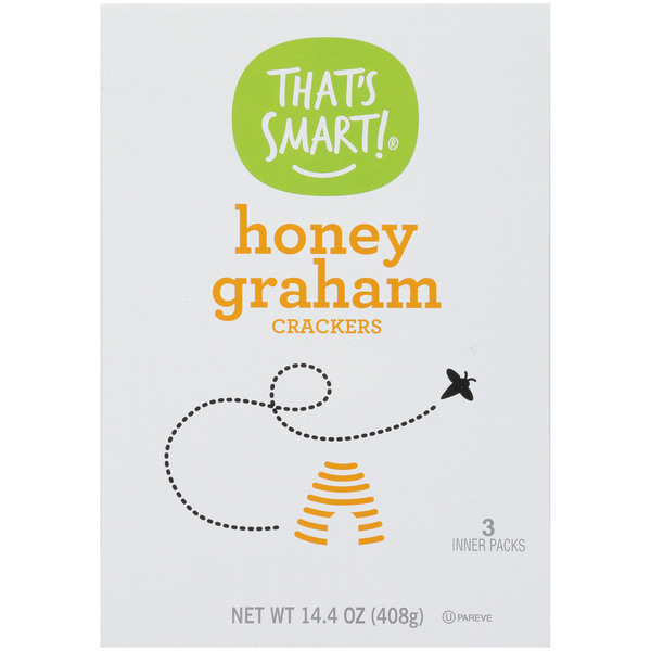 Crackers That's Smart! Honey Graham Crackers hero