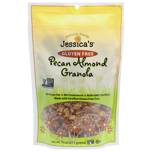 Granola Jessica's Natural Foods Granola, Gluten Free, Pecan Almond hero