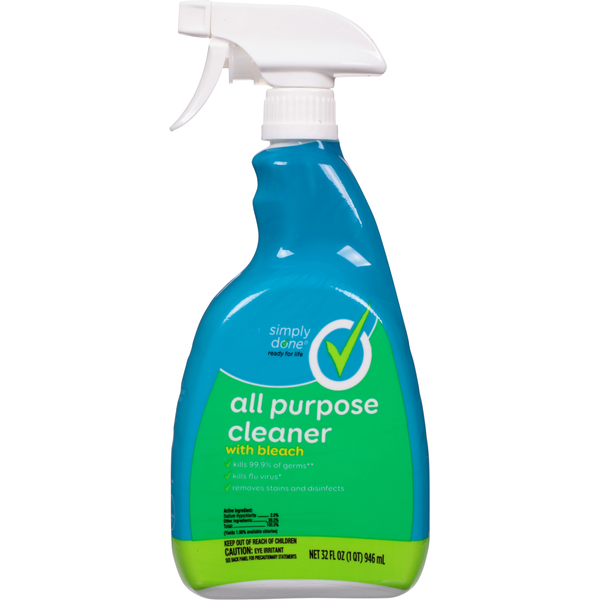 Cleaning Products Simply Done All Purpose Cleaner, with Bleach hero