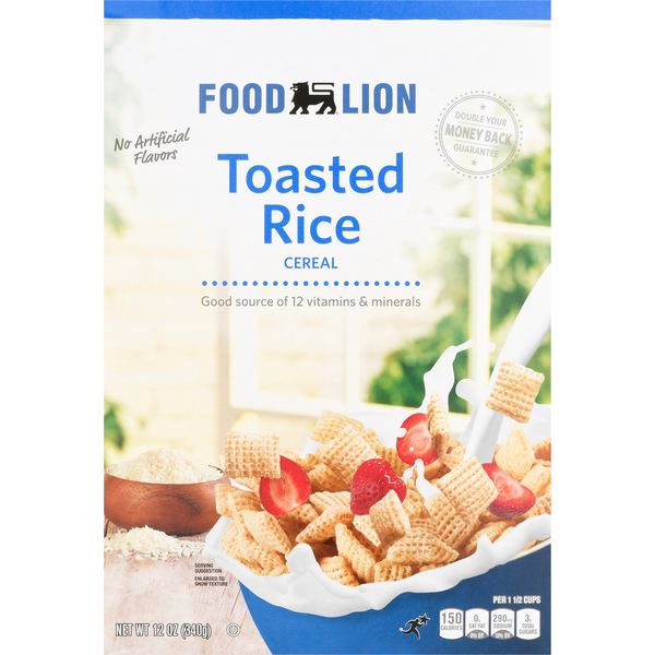 Cereal Food Lion Toasted Rice Cereal hero