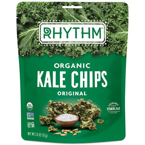 Fruit & Vegetable Snacks Rhythm Superfoods Original Kale Chips hero