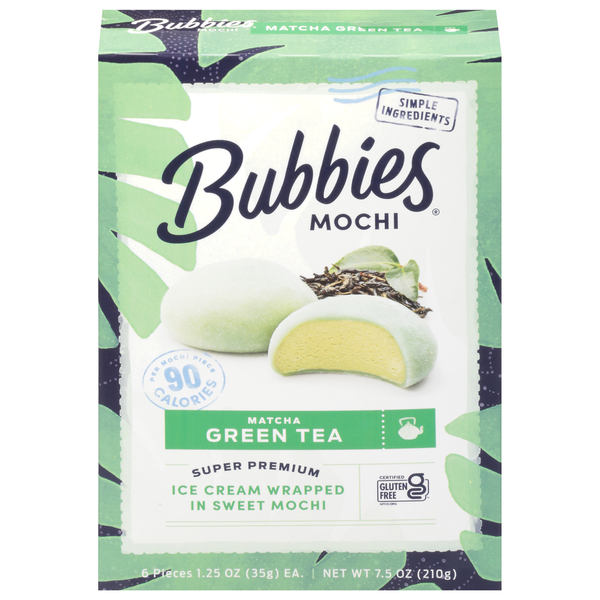 Ice Cream & Ice Bubbies Mochi, Matcha Green Tea hero