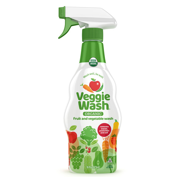 Cleaning Products Veggie Wash Fruit & Vegetable Wash, Certified Organic Produce Wash and Cleaner hero