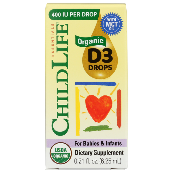 Vitamins & Supplements ChildLife Kid Vitamin D3 Drop hero