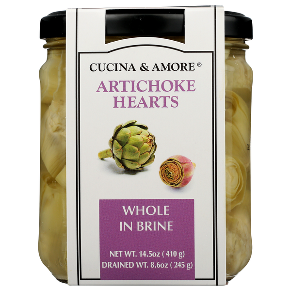 Canned & Jarred Vegetables Cucina & Amore Artichokes hero