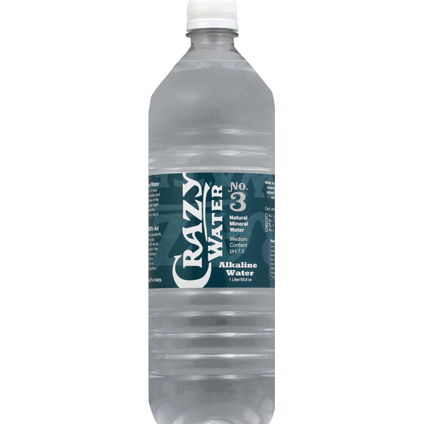 Water, Seltzer & Sparkling Water Crazy Water Water, Alkaline, Natural Mineral, No. 3 hero