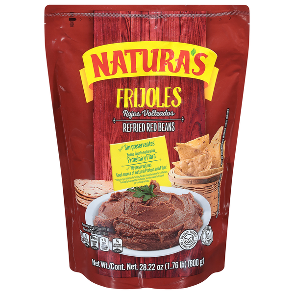 Bulk Grains, Rice & Dried Beans Natura's Red Beans, Frijoles, Refried hero