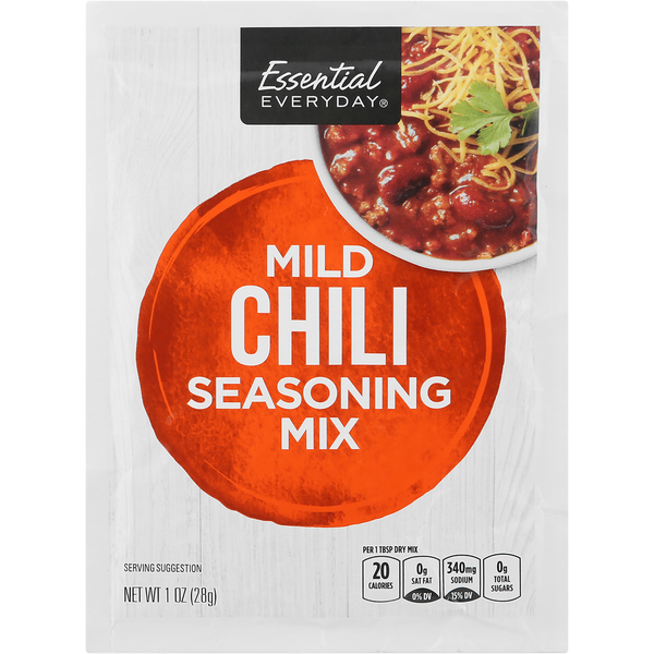 Spices & Seasonings Essential Everyday Seasoning Mix, Chili, Mild hero