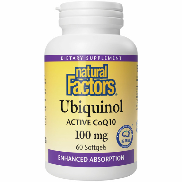 Heart Health Natural Factors Ubiquinol Active Coq10 hero