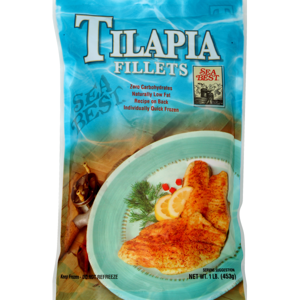 Frozen Meat & Seafood Sea Best Tilapia Fillets hero