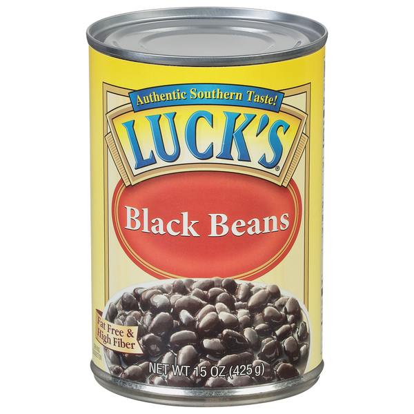 Canned Meals & Beans Luck's Black Beans hero