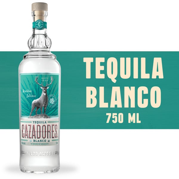 Liquor Cazadores® Tequila Blanco hero