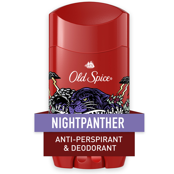 Old Spice Anti-Perspirant Deodorant for Men, NightPanther hero