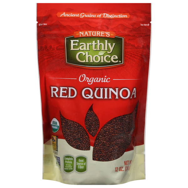 Grains, Rice & Dried Goods Nature's Earthly Choice Red Quinoa, Organic hero